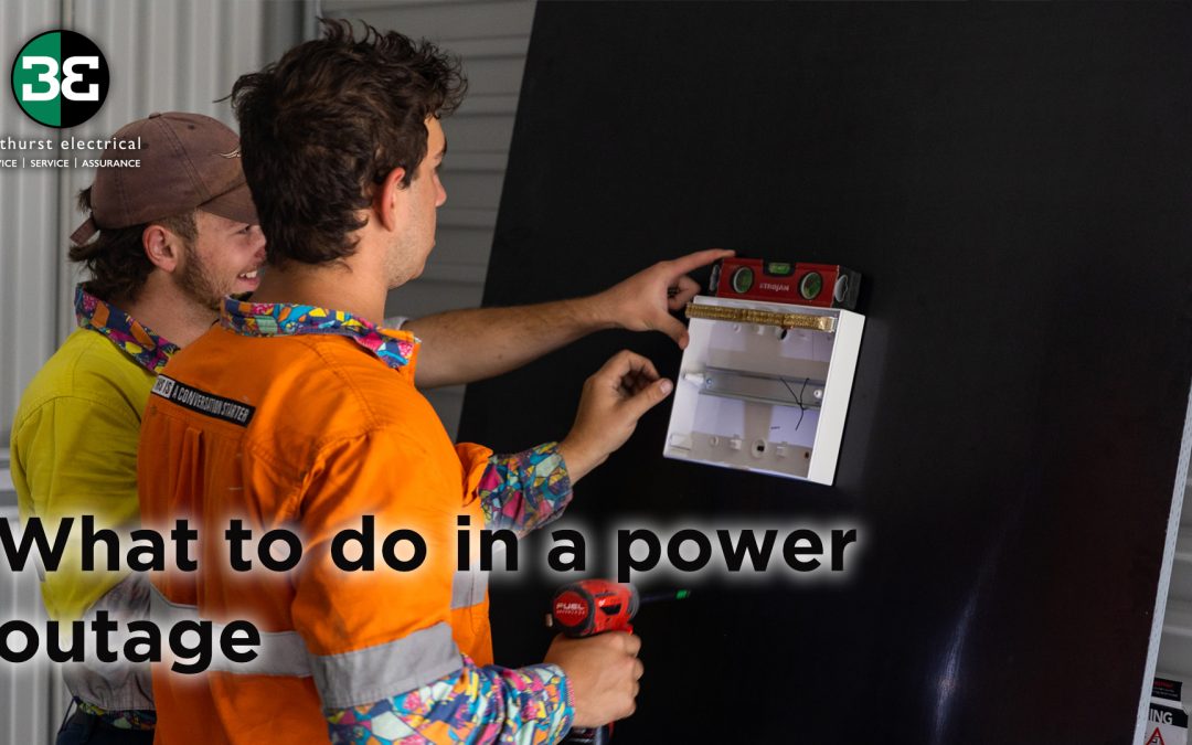 What to do in a power outage